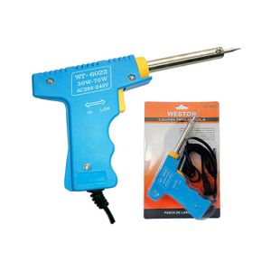 Kit Cautín + Soporte con Pinzas y Lupa Wt-6372-Kit