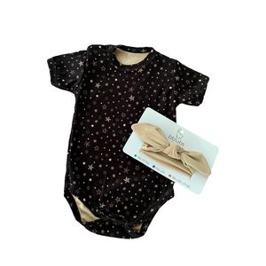 Body BBLUBS Negro Estrellas