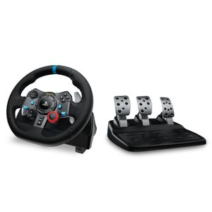 Logitech Timón con Pedal G29 Driving Force Ps3 Ps4 Negro