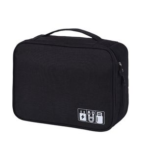 Estuche Organizador de Cables y Accesorios Impermeable Negro