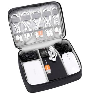 Estuche Organizador de Cables y Accesorios Impermeable Azul