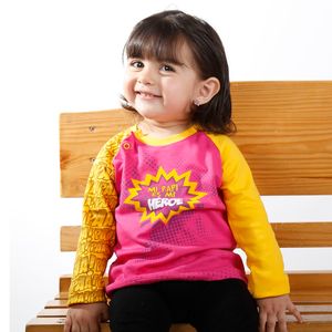 Polo Urban Bebés Héroe Niña Manga Larga