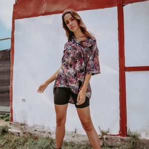 Camisa Chalis Jonas&Aurelio Unisex Negra Art Paint