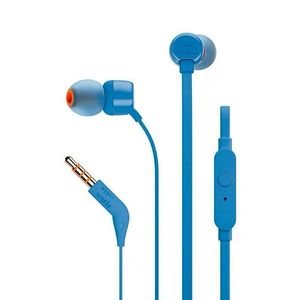 Audifono Jbl Tune T110 Pure Extra Bass Stereo con Micrófono Deportivo Aventura Azul