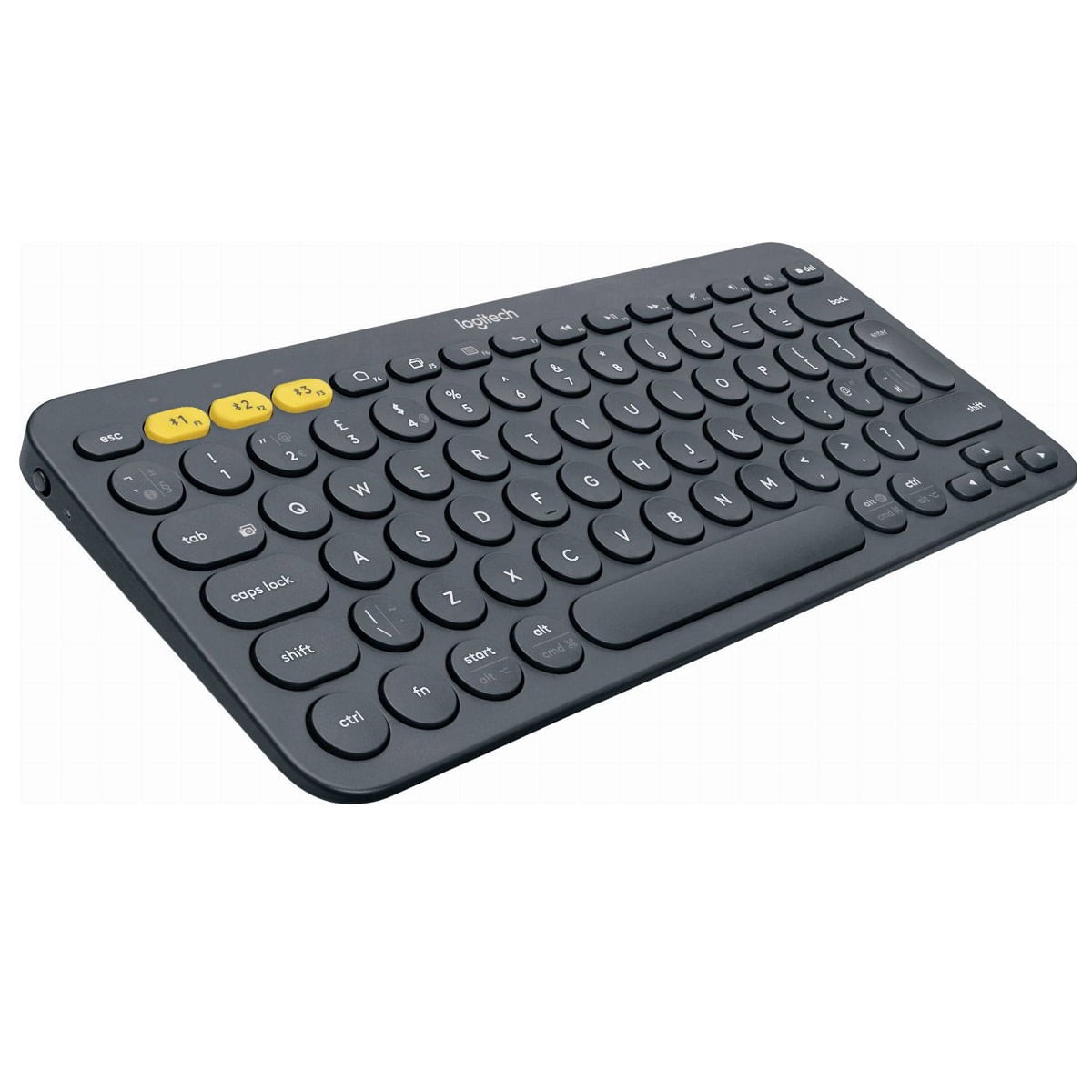 Teclado Logitech K380 Bluetooth Multidispositivo Negro Real Plaza