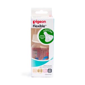 Biberón Peristáltico BPA FREE Boca Standard 120ml decorado Dinosaurio