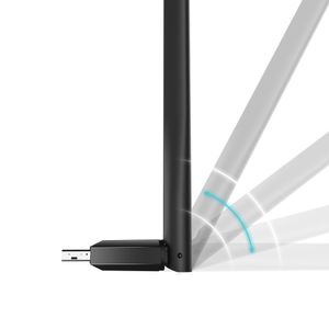 Adaptador USB Wireless TP-Link Archer T2U Plus Dual Band AC600
