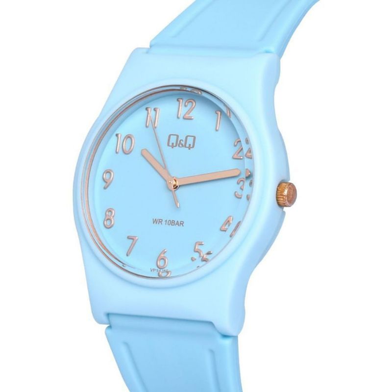 Reloj Q&Q Acuatico con Luz para Nina 10 BAR Rosa y Lila