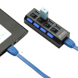 Hub 4 puertos USB 3.0 con Interruptor Westor