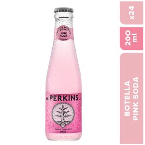 Pink Soda Mr Perkins Botella 200 ml Caja 24 unid