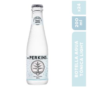 Agua Tónica Mr Perkins Light Botella 200 ml Caja 24 unid