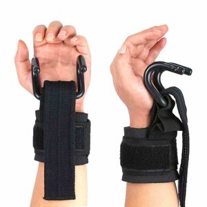 Straps + Muñequeras + Ganchos Para Peso Levantamiento de Barra Negro Todo Fit