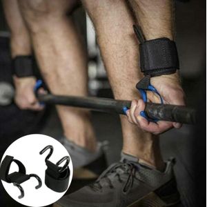 Straps + Muñequeras + Ganchos Para Peso Levantamiento de Barra Negro Todo Fit