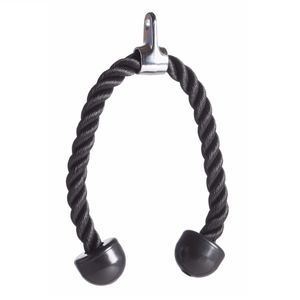 Soga para Polea Tricep Gym Negro Todo Fit