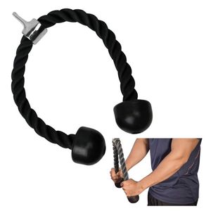 Soga para Polea Tricep Gym Negro Todo Fit