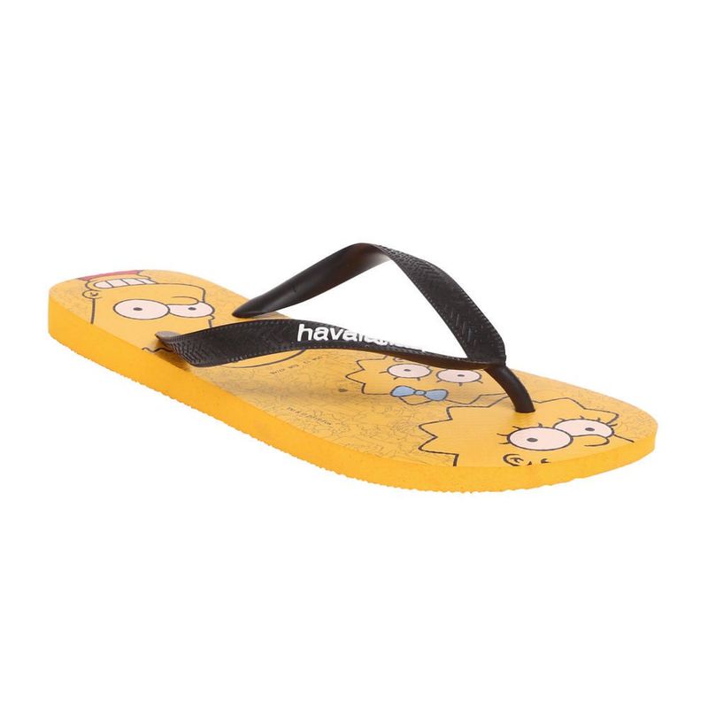 Sandalias de Playa Havaianas Hombre Simpsons 1086 Amarillo