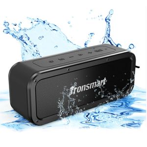 Parlante Tronsmart Element Force+ Plus Bluetooth Resistente Agua Campamento 15 Horas Color Negro