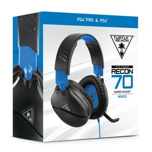 Audífono Gamer Turtle Beach Recon 70 Ps4 Xbox PC Nintendo Switch Azul