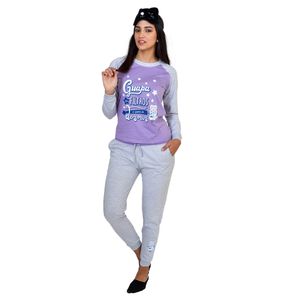 Pijama Algodón de Mujer DZ TRENDY Juliet Lila