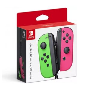 Joy Con Nintendo Switch Neon Pink y Green