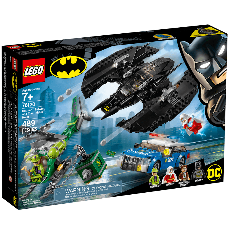 Batiplano De Batman y El Asalto Del Acertijo 76120 LEGO Super Heroes |  241274