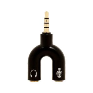 Adaptador 2 Jack Stereo 3.5mm a Plug TRRS Plug-m-a Westor