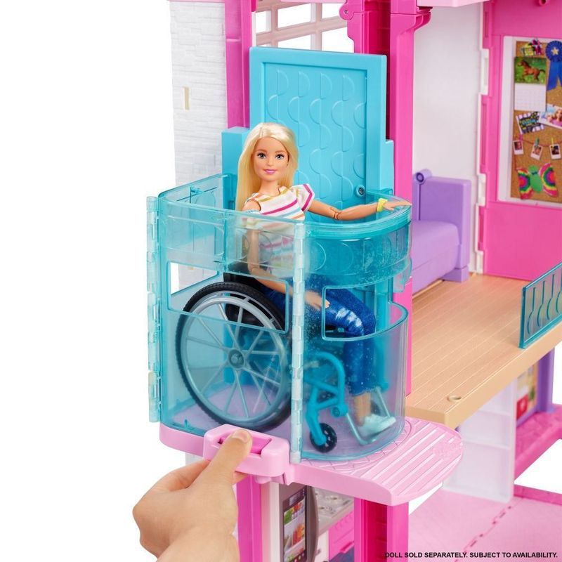 Juguete Barbie Mega Casa de los Sueños Real Plaza