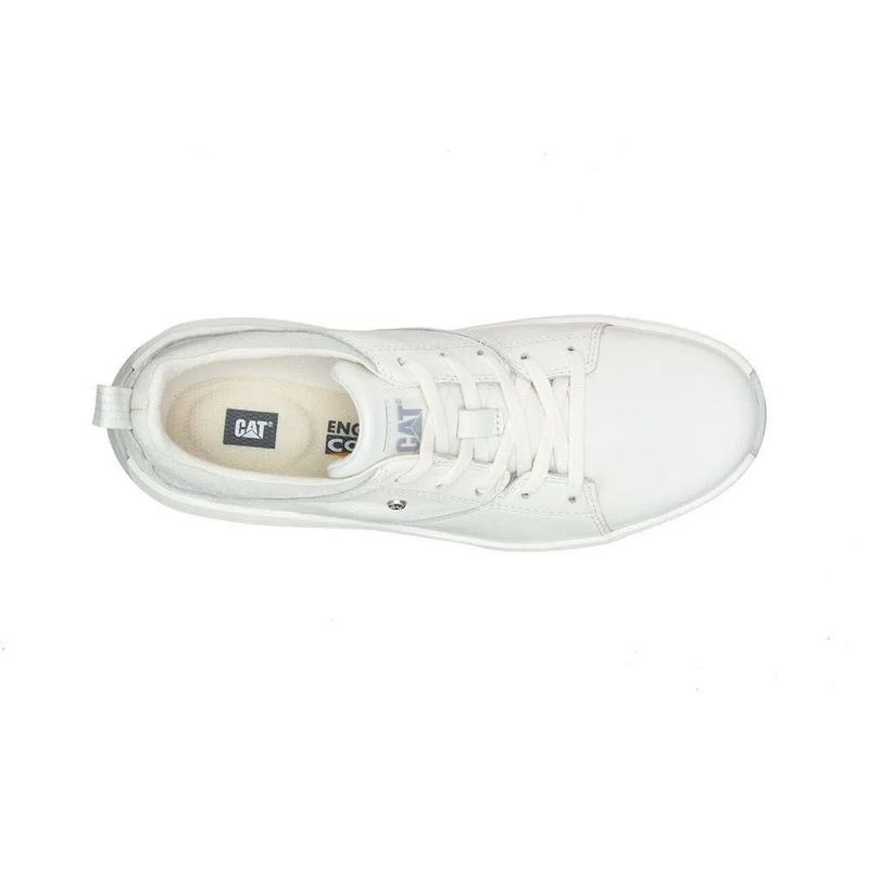 Zapatillas Urbanas Cat Mujer Upfront P311395 Blanco Real Plaza