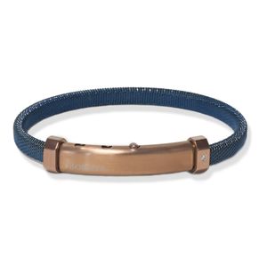 Pulsera Borsari Audace Acciaio Azul