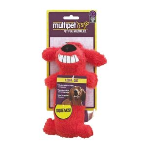 Juguete para Perros Multipet Loofa Original 15 cm Rojo Small