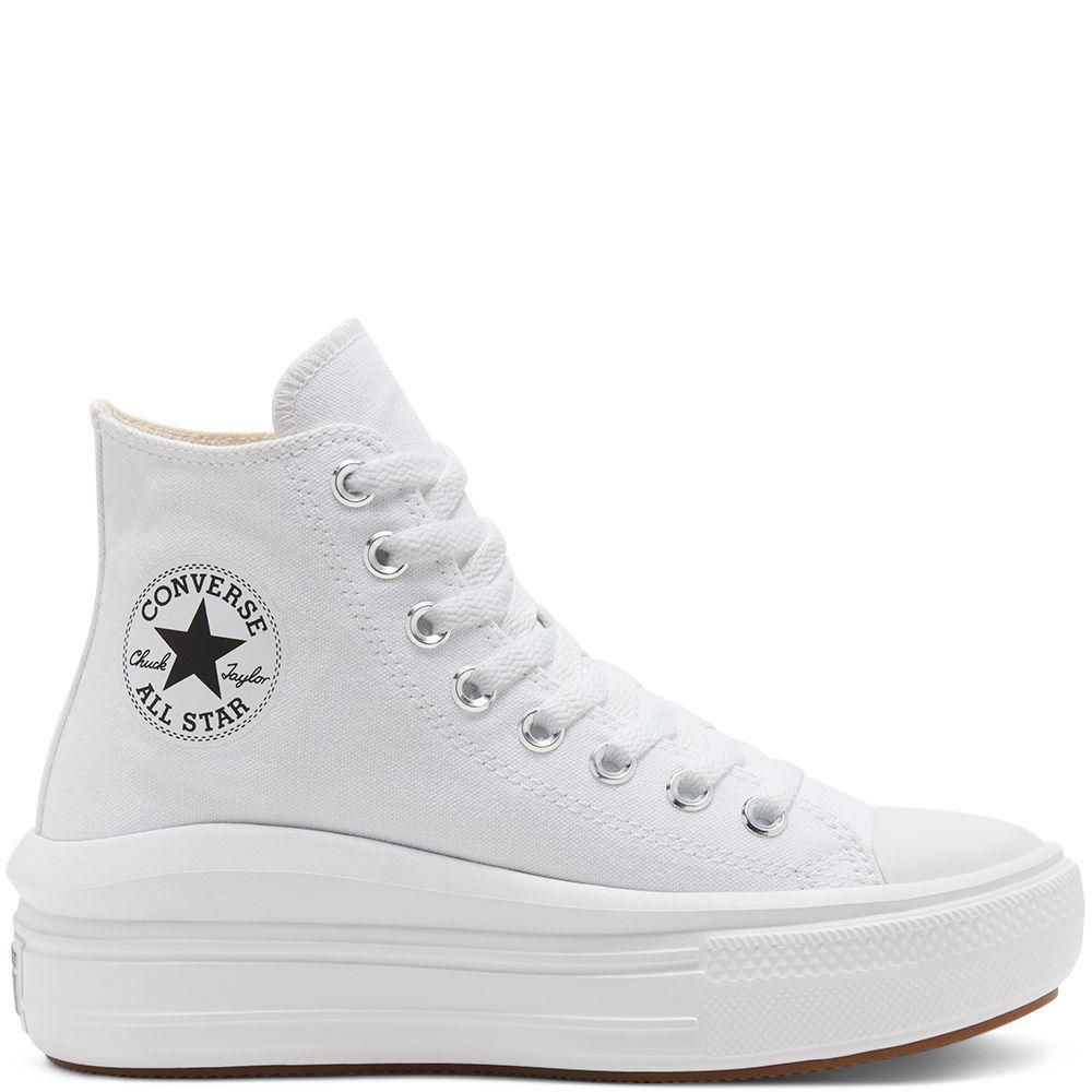 Zapatillas Urbanas Converse Mujer Ct As Move Hi 568498C Bla Blanco 254083