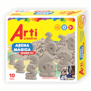 Arena Mágica Arti Creativo Number Elf Tac035-6