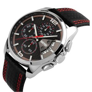 Reloj  Skmei 9106 Deportivo Negro con Rojo