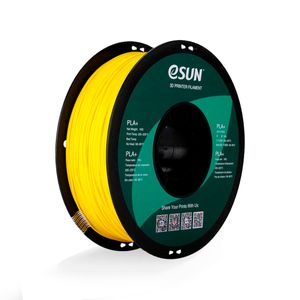 Filamento Impresora 3D eSUN PLA+ Amarillo 1.75mm x 1kg