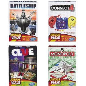 Juegos de Viaje Hasbro Gaming Surtido Incluye 4 Modelos Diferentes