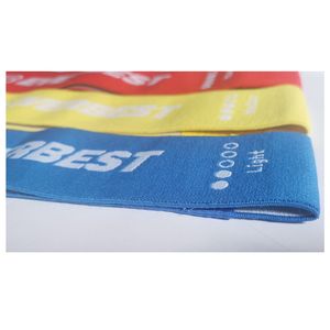 Pack Bandas x4 Latex Natural EverBest Entrenamiento Piernas Sentadillas