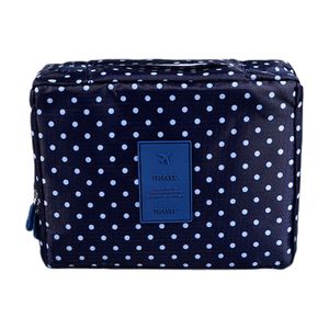 Estuche Organizador de Cosméticos Cosmetiquero Azul