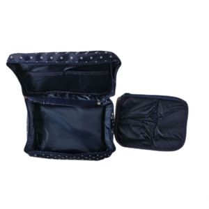 Estuche Organizador de Cosméticos Cosmetiquero Azul