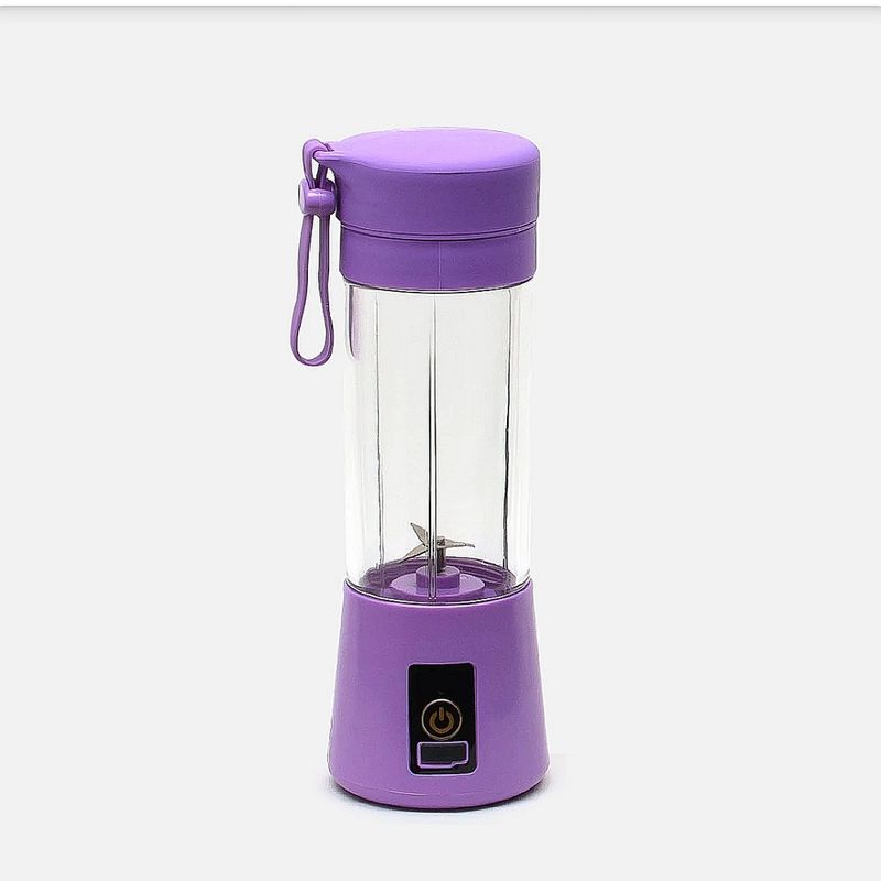 Licuadora portátil recargable por USB, licuadora pequeña de una sola  porción, licuadora de tamaño personal, licuadora de viaje, vaso exprimidor  de 380ml Sailing Electrónica