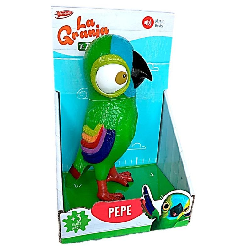 Musical Figura La Granja De Zenon Loro Pepe Real Plaza