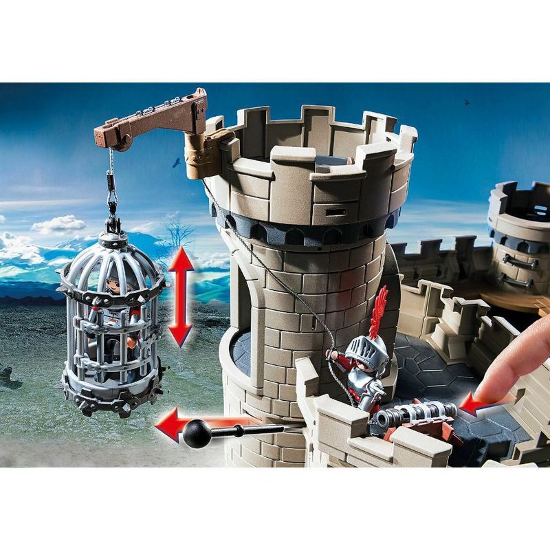 Playmobil Castillo Del Caballero Halcon Real Plaza