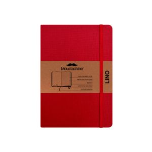Libreta Moustachine Classic Lino Rojo Pocket Punteado