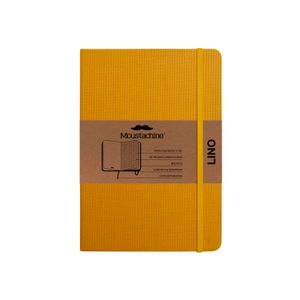 Libreta Moustachine Classic Lino Amarillo Pocket Cuadriculado