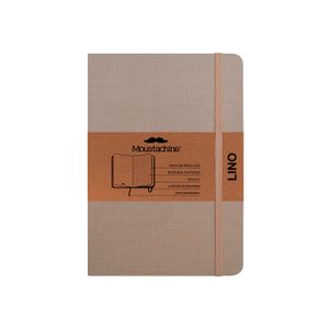 Libreta Moustachine Classic Lino Habano Claro Pocket Punteado