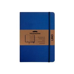 Libreta Moustachine Classic Lino Azulino Pocket Rayado