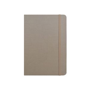 Libreta Moustachine Classic Lino Flex Habano Claro Mediano Cuadriculado