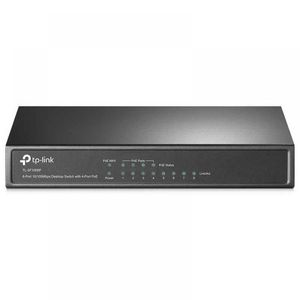 Switch TP-Link TL-SF1008P de 8 Puertos 10/100Mbps con 4 Puertos POE