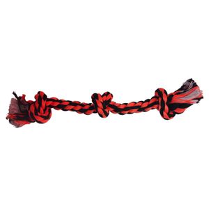 Juguete para Perros Multipet Hueso de Soga 38 cm Rojo