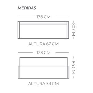 Futón Cronos Negro