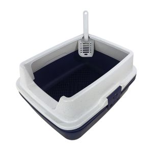 Bandeja Sanitaria Arenero Alto con Cernidor Belén + 2 Bandejas Azul